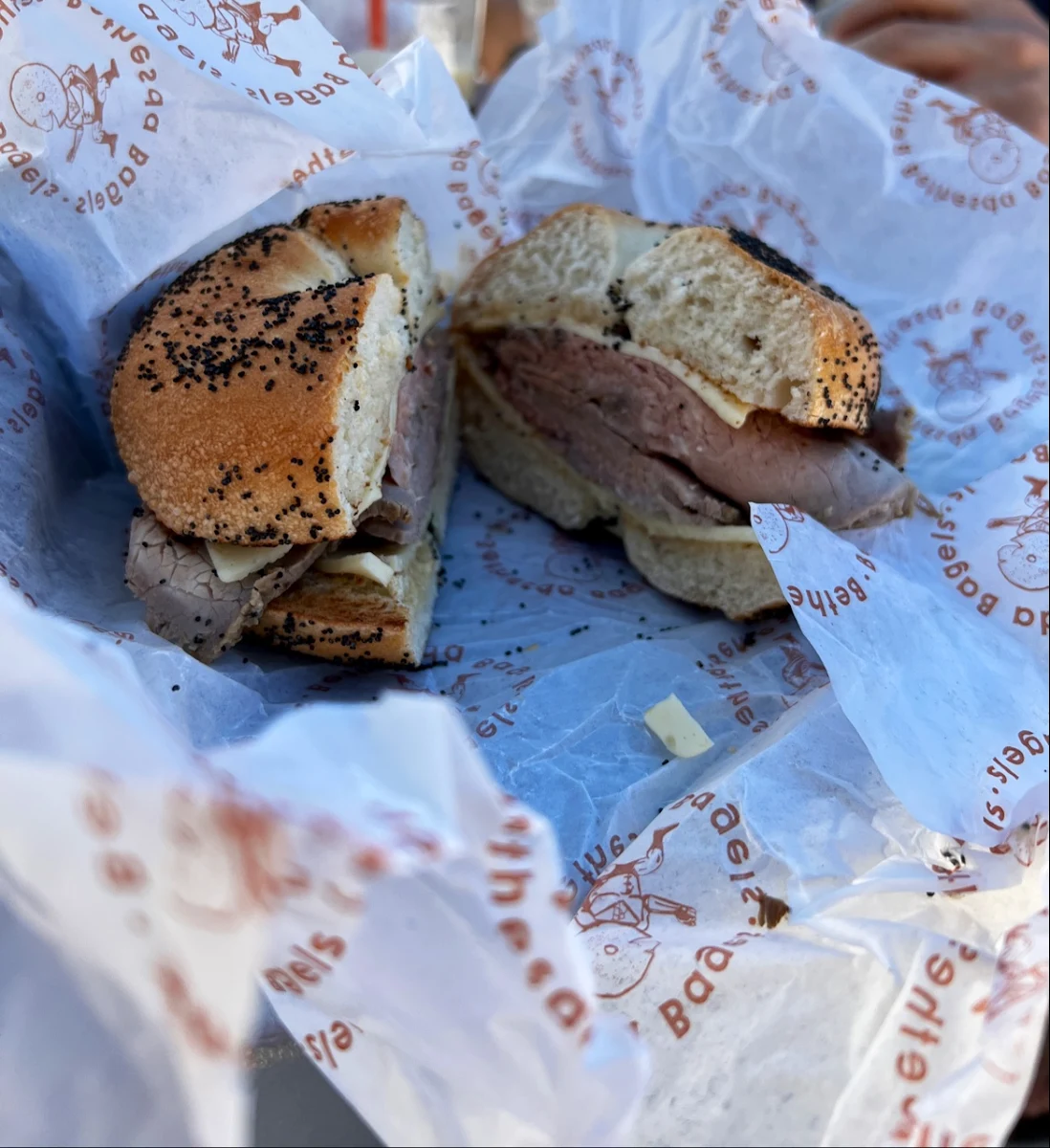 Roast Beef Bagel