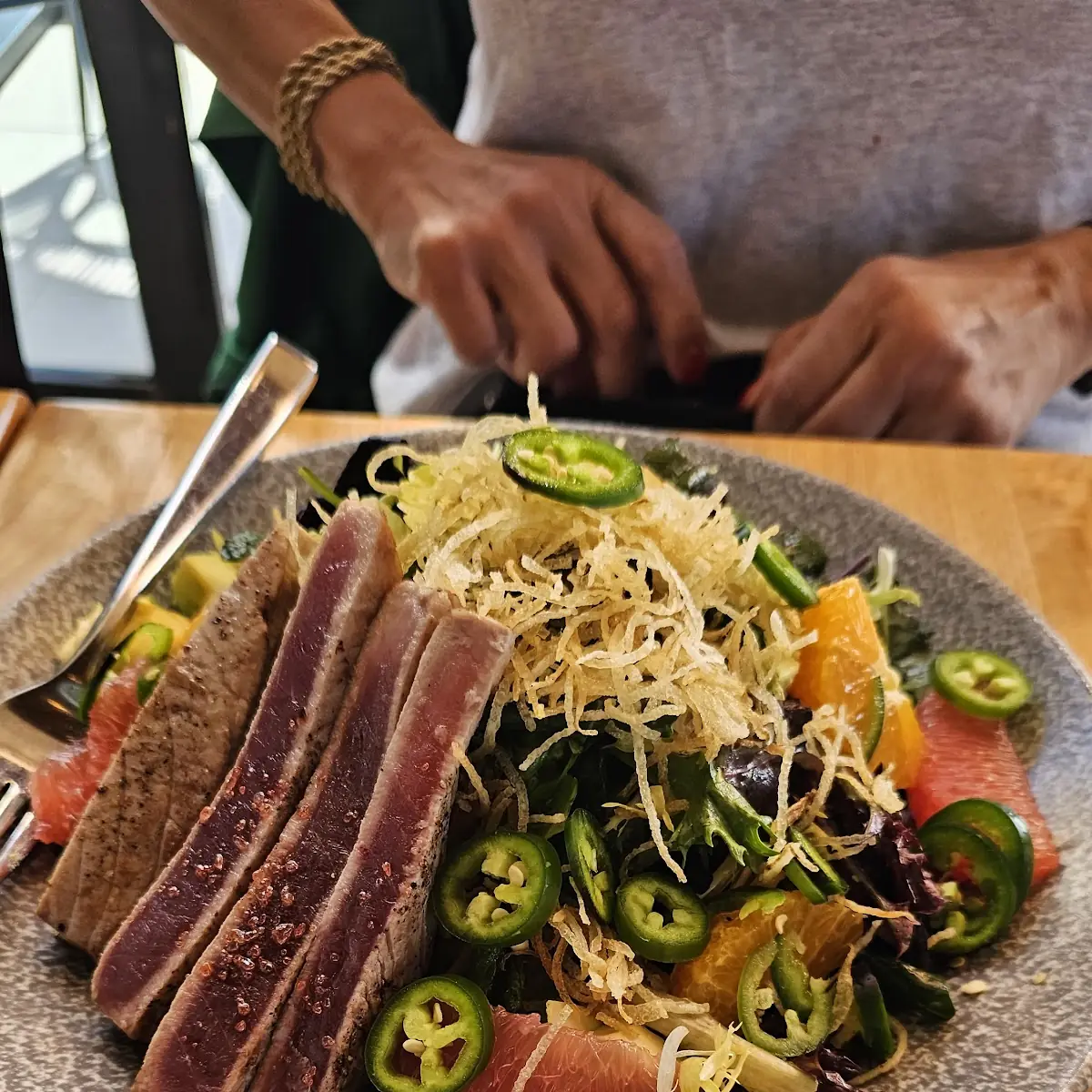 Citrus Ahi Tuna Salad