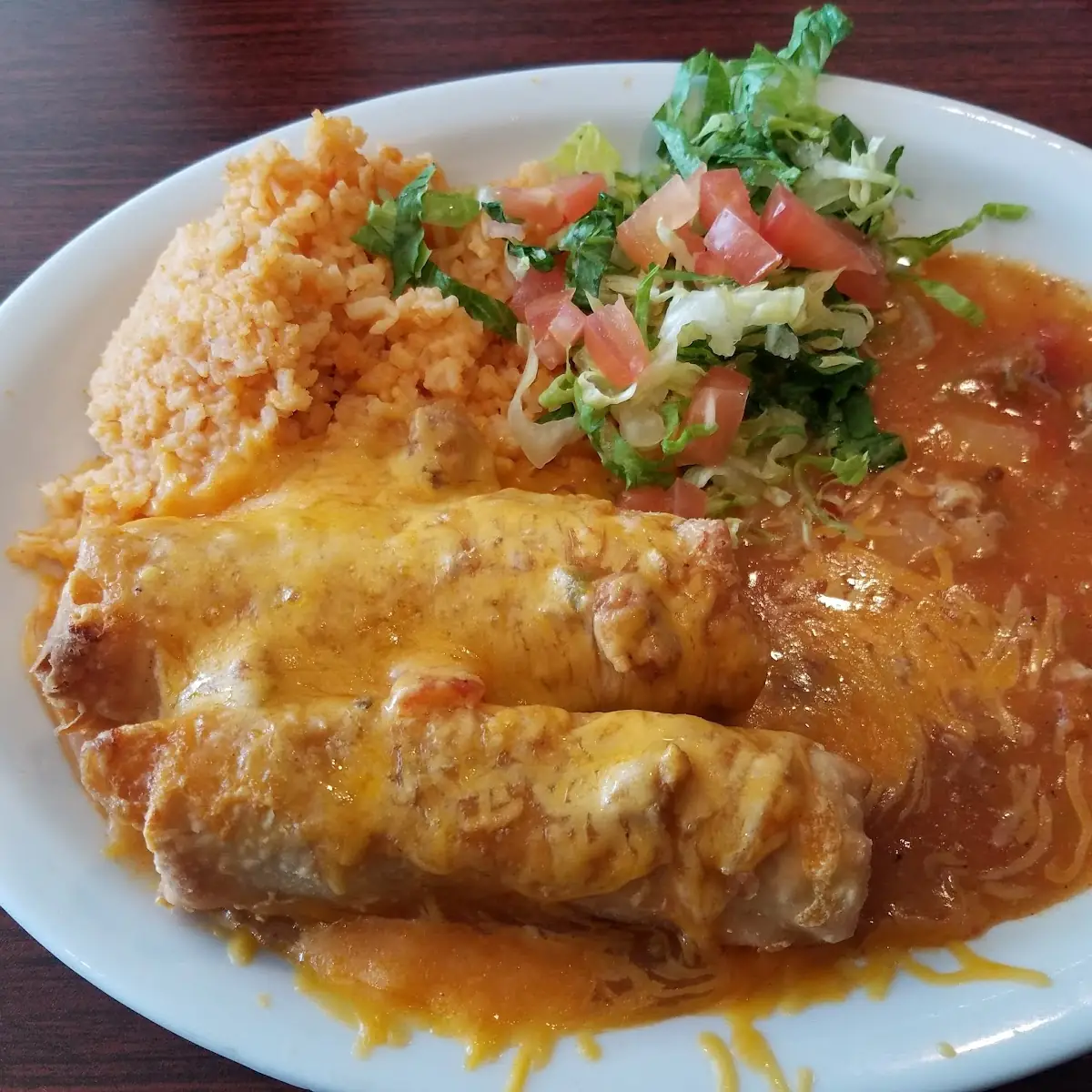 Enchilada Plate