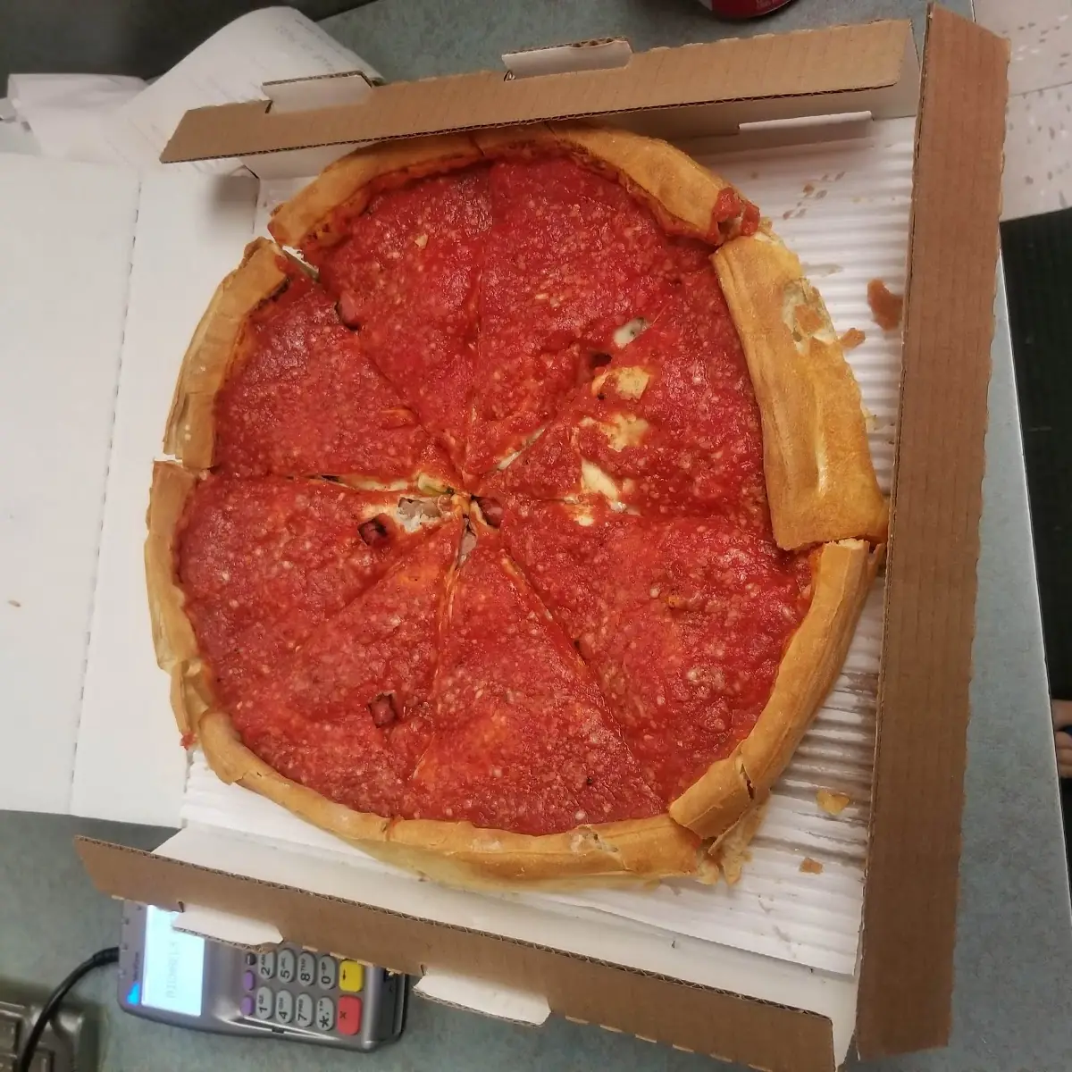 Meat Lovers Deep Dish