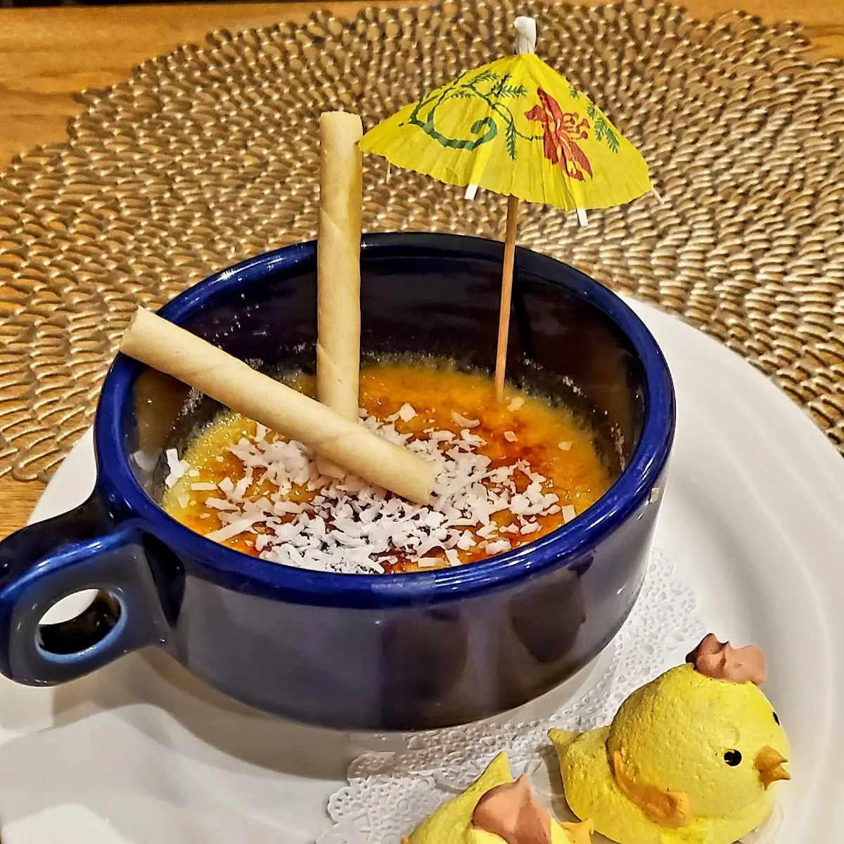 Coconut Creme Brulee