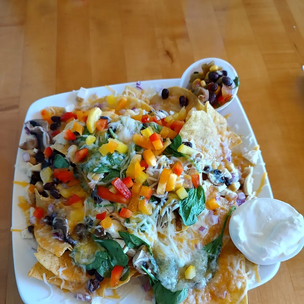 Loaded Nachos with Beef and Cheese