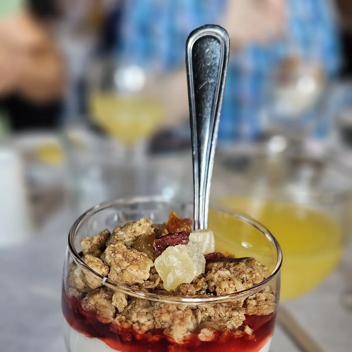 Yogurt Parfait with Fruit Granola