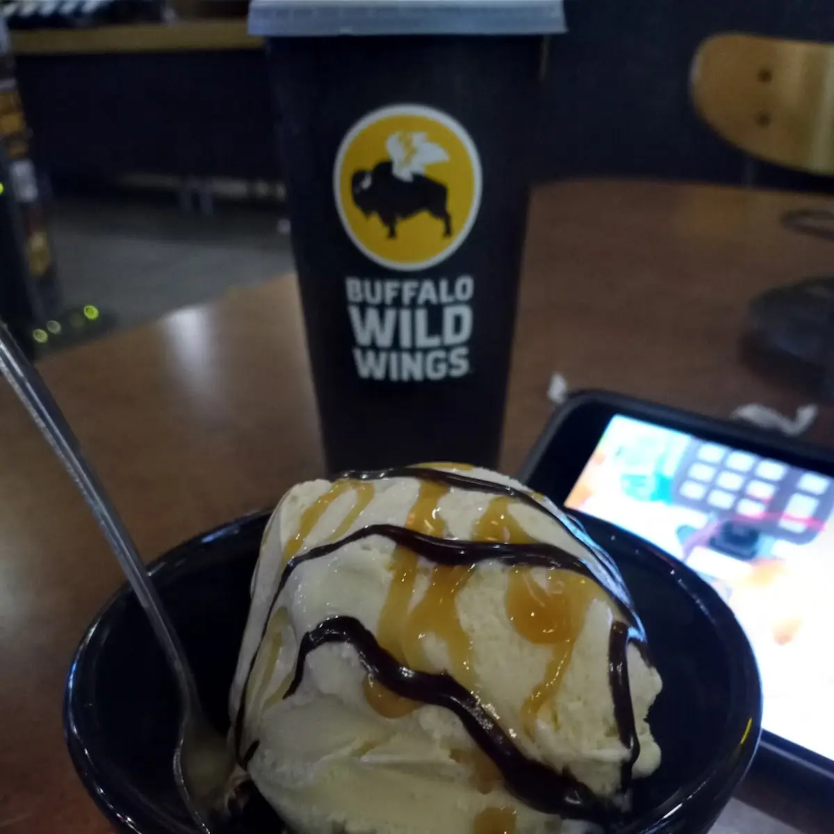 Vanilla Ice Cream Sundae