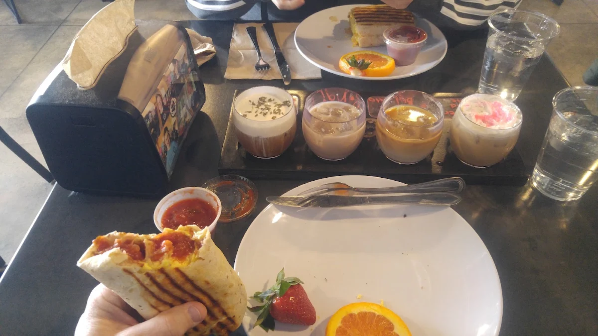 Breakfast Burritos Coffee Flight