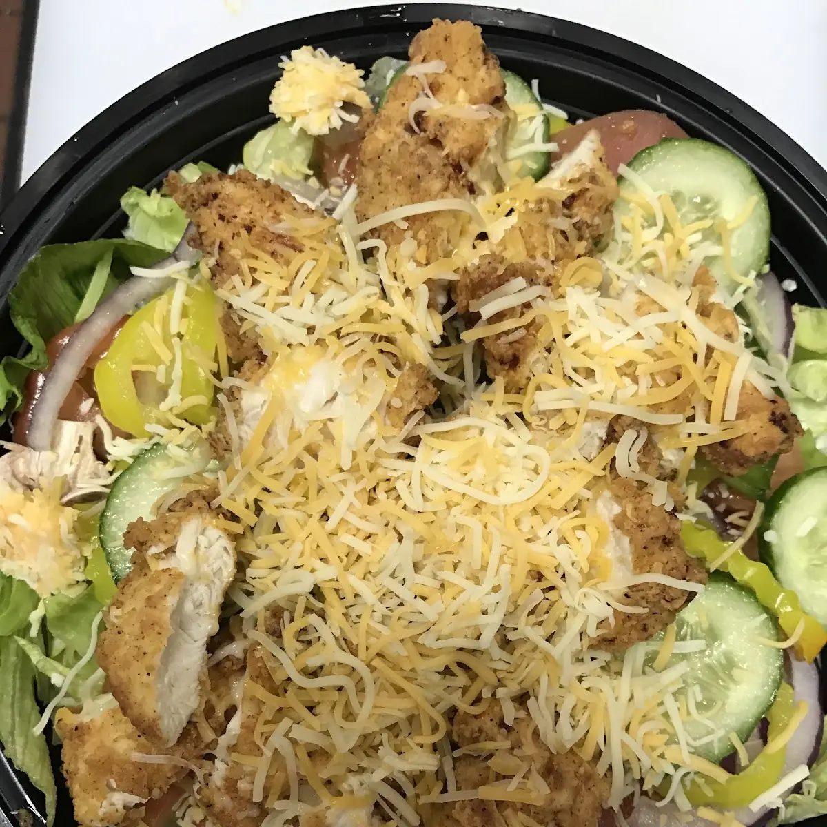 Crispy Chicken Salad