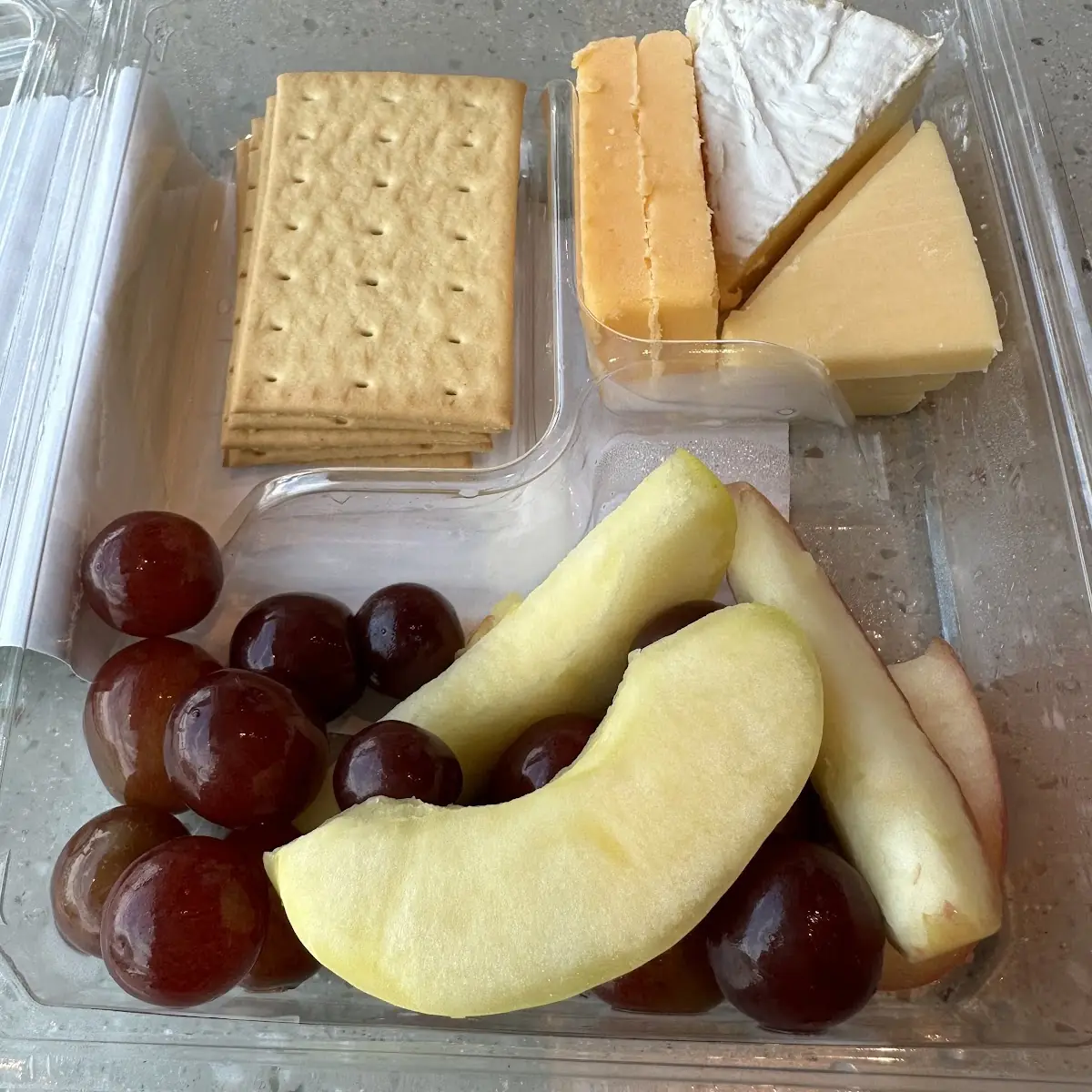 Cheese & Fruit Protein Box