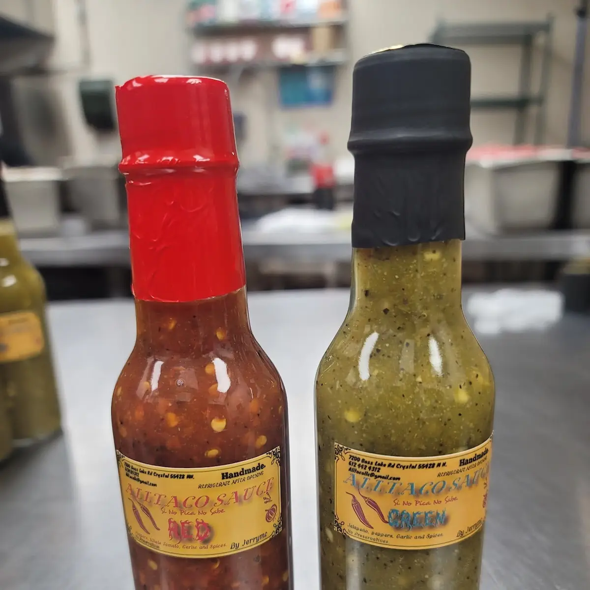Salsa Verde Y Roja