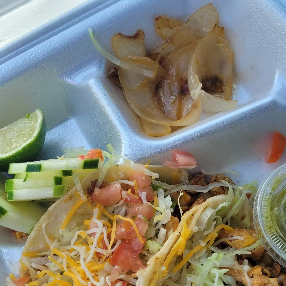 Two Chicken Tacos