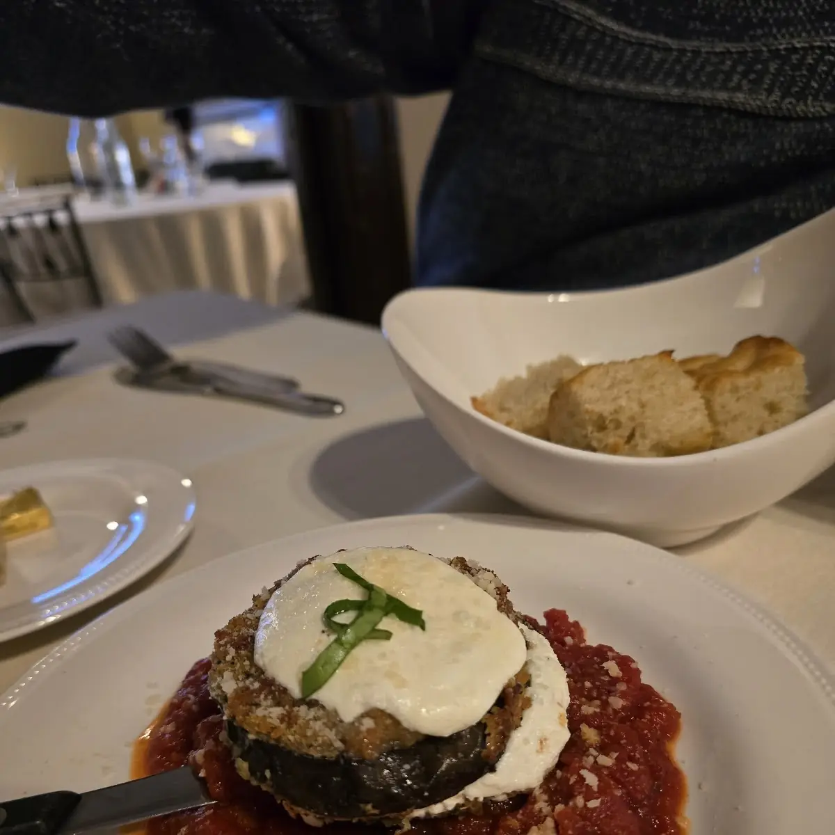 Crispy Eggplant Parmigiana