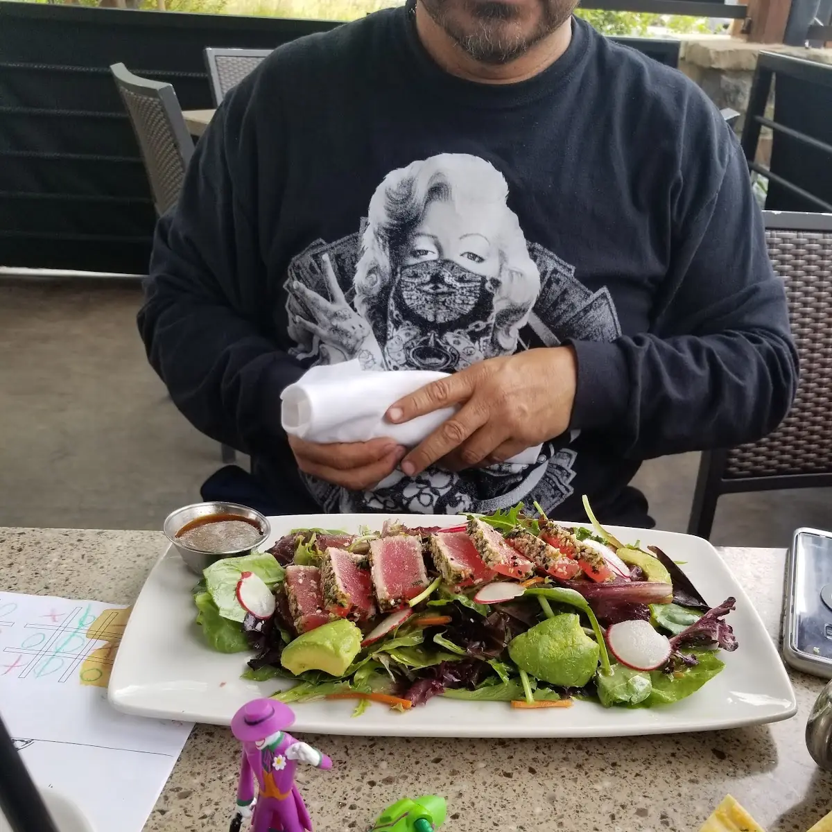 Seared Ahi Tuna Salad