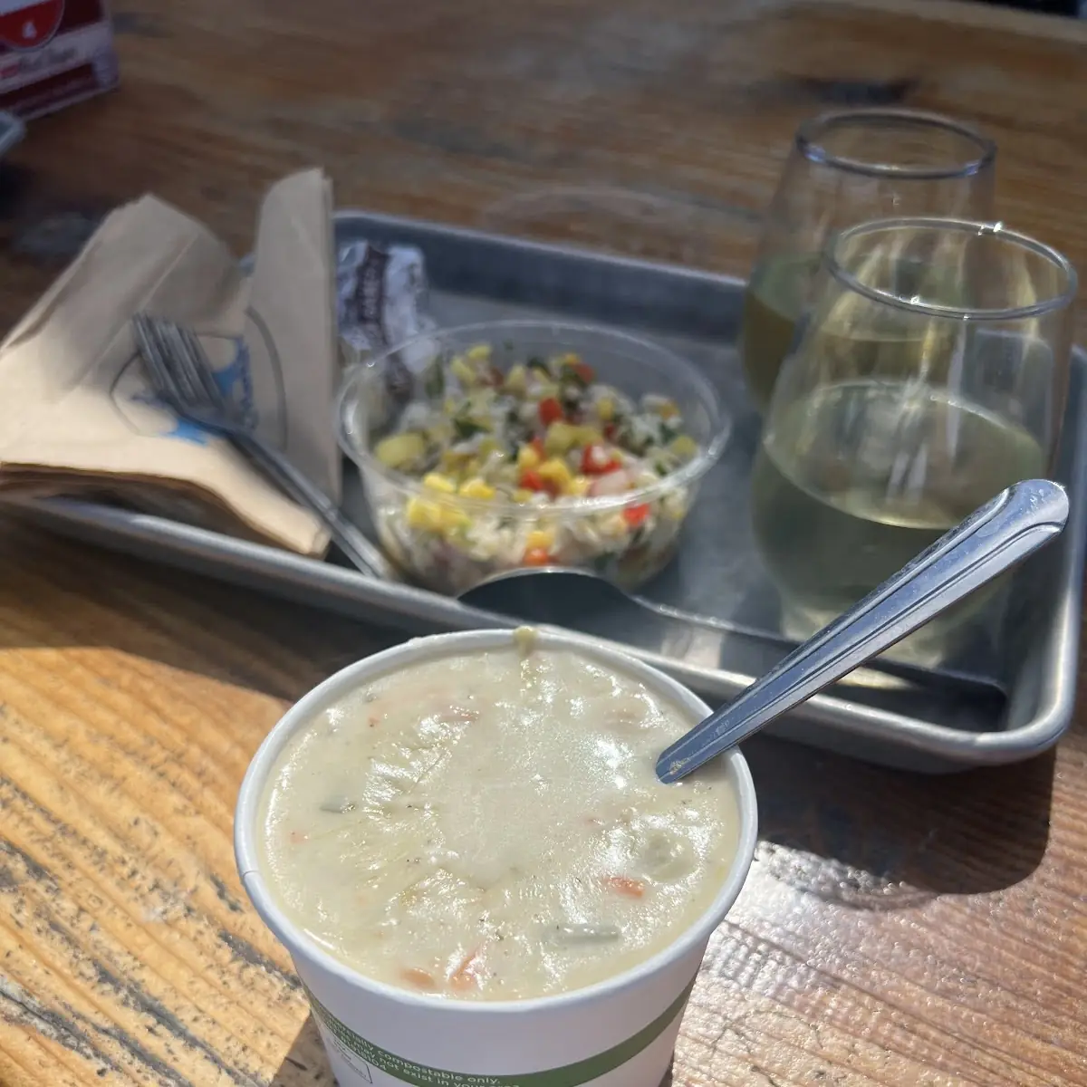 Kids Cup Clam Chowder