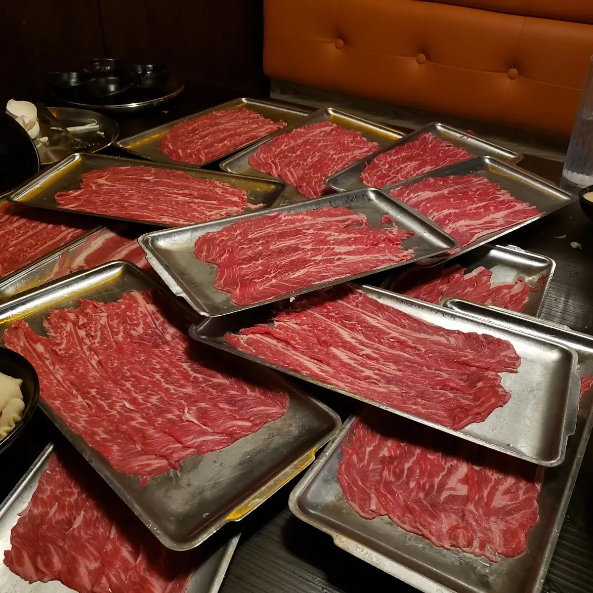 Thin Slice Beef Flanks and Short Rib