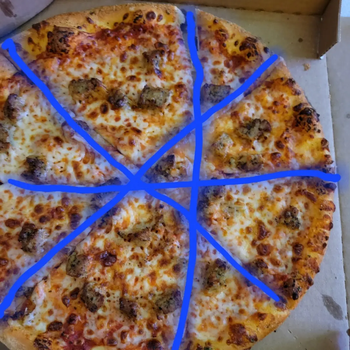 Sausage Pizza