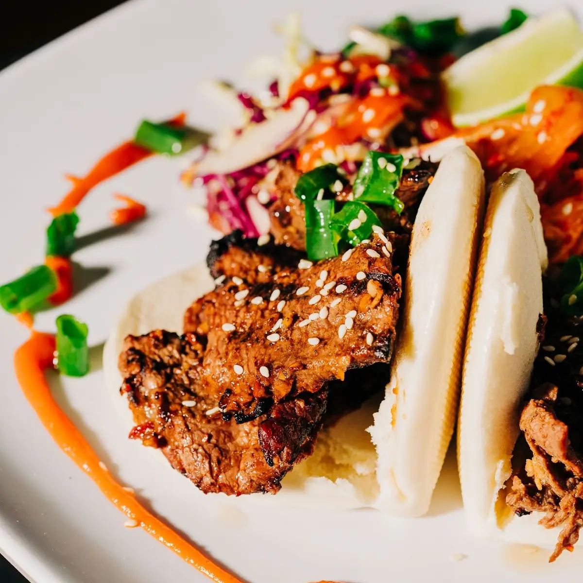 Bulgogi Bao Tacos