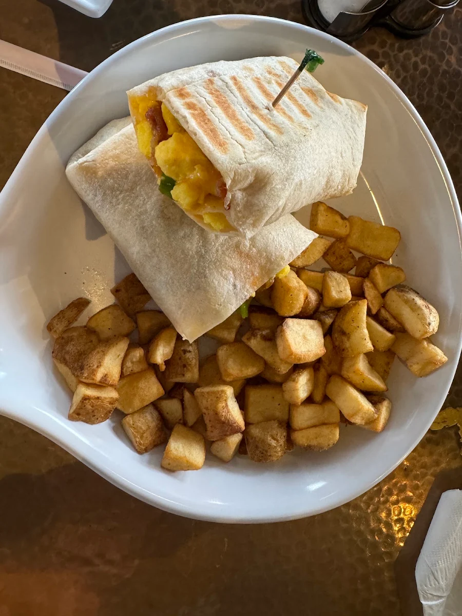 Bacon Egg and Cheddar Platter