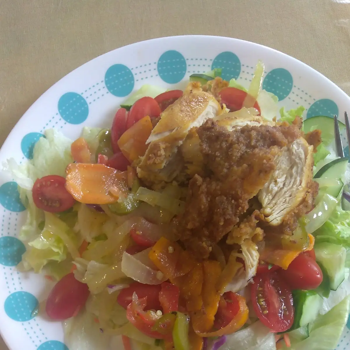 Fried Chicken Salad