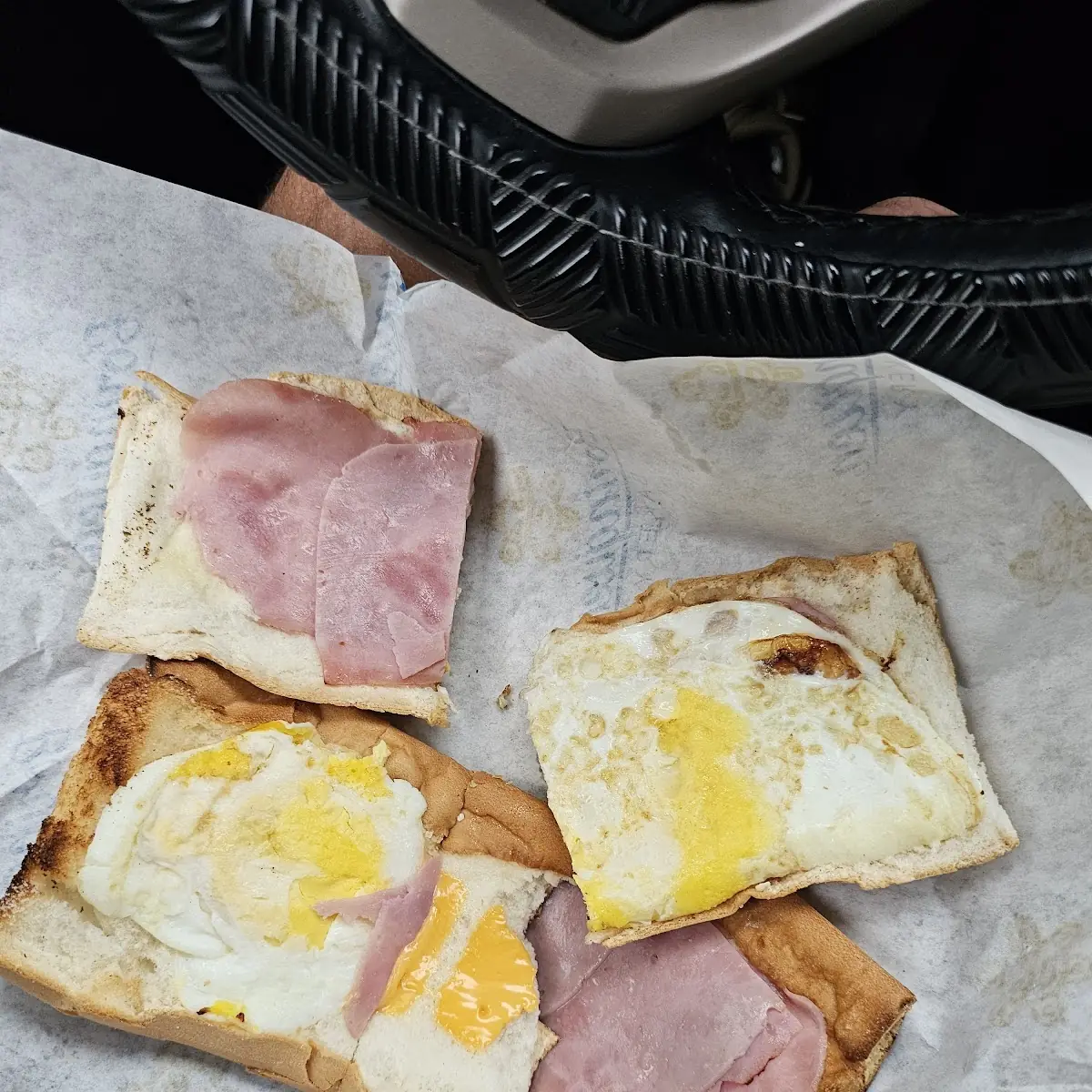 Ham Egg & Cheese