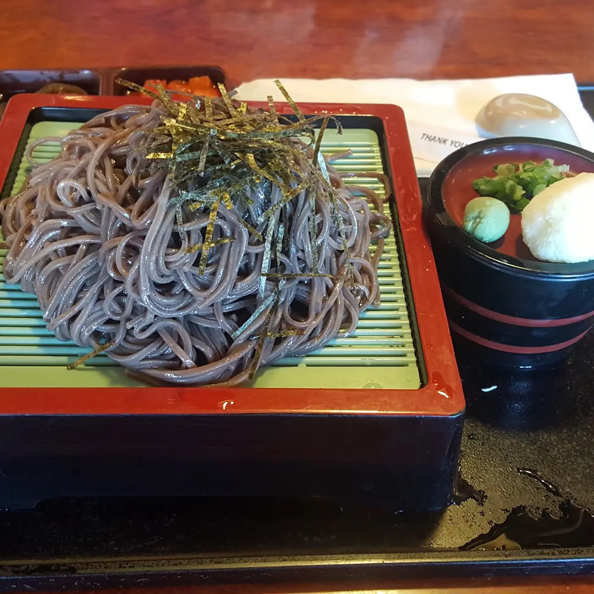 Zaru Cold Soba Noodles