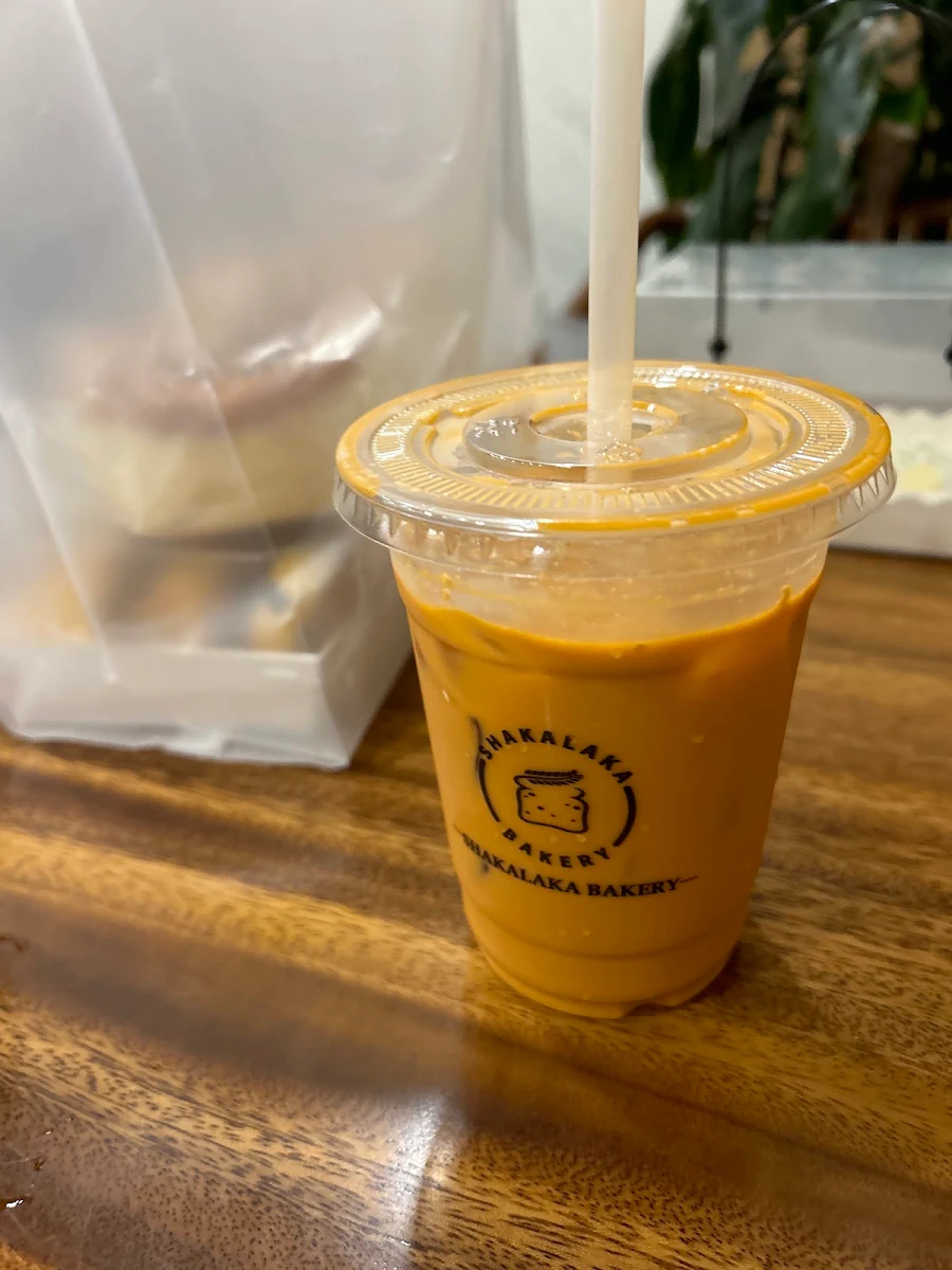 Thai Tea Cake