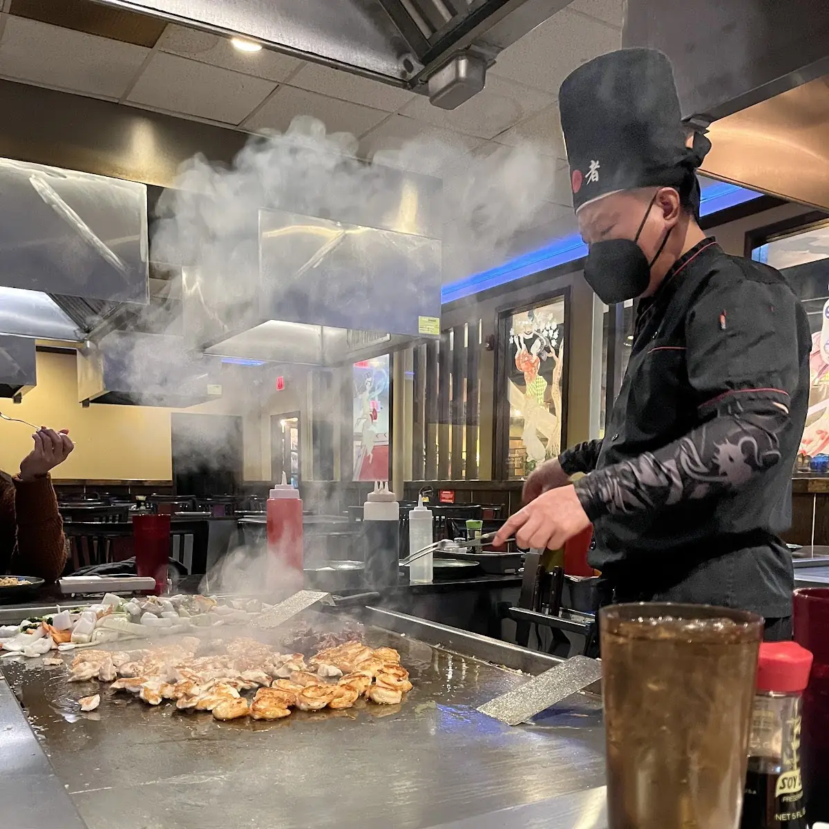 Hibachi special Chicken & Steak for 4