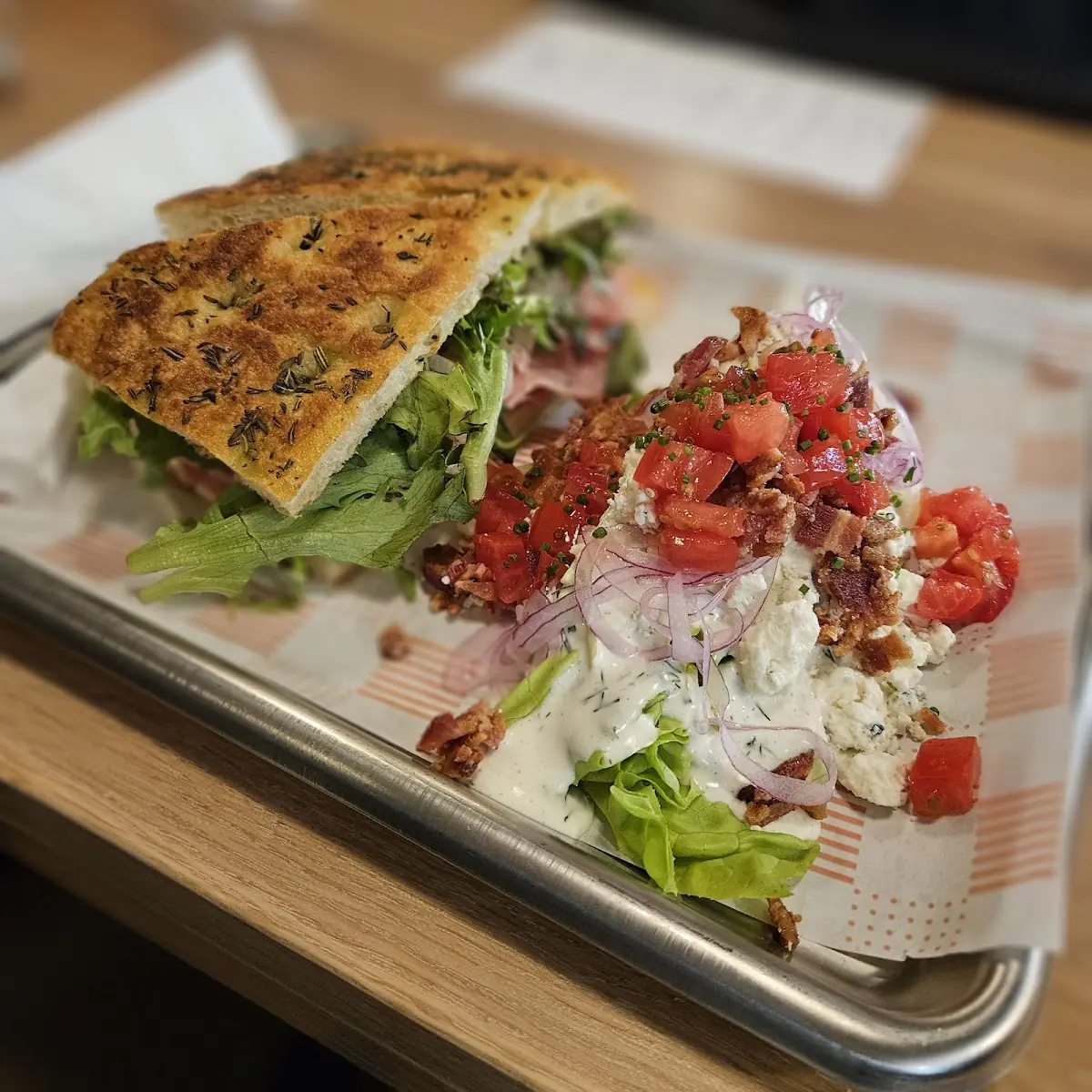 Mortadella Sandwich