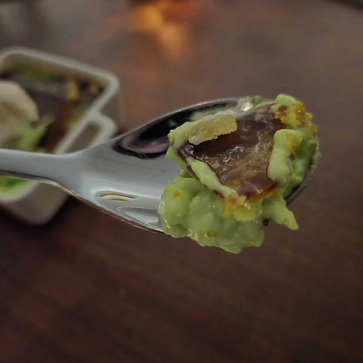 Pandan Creme Brulee