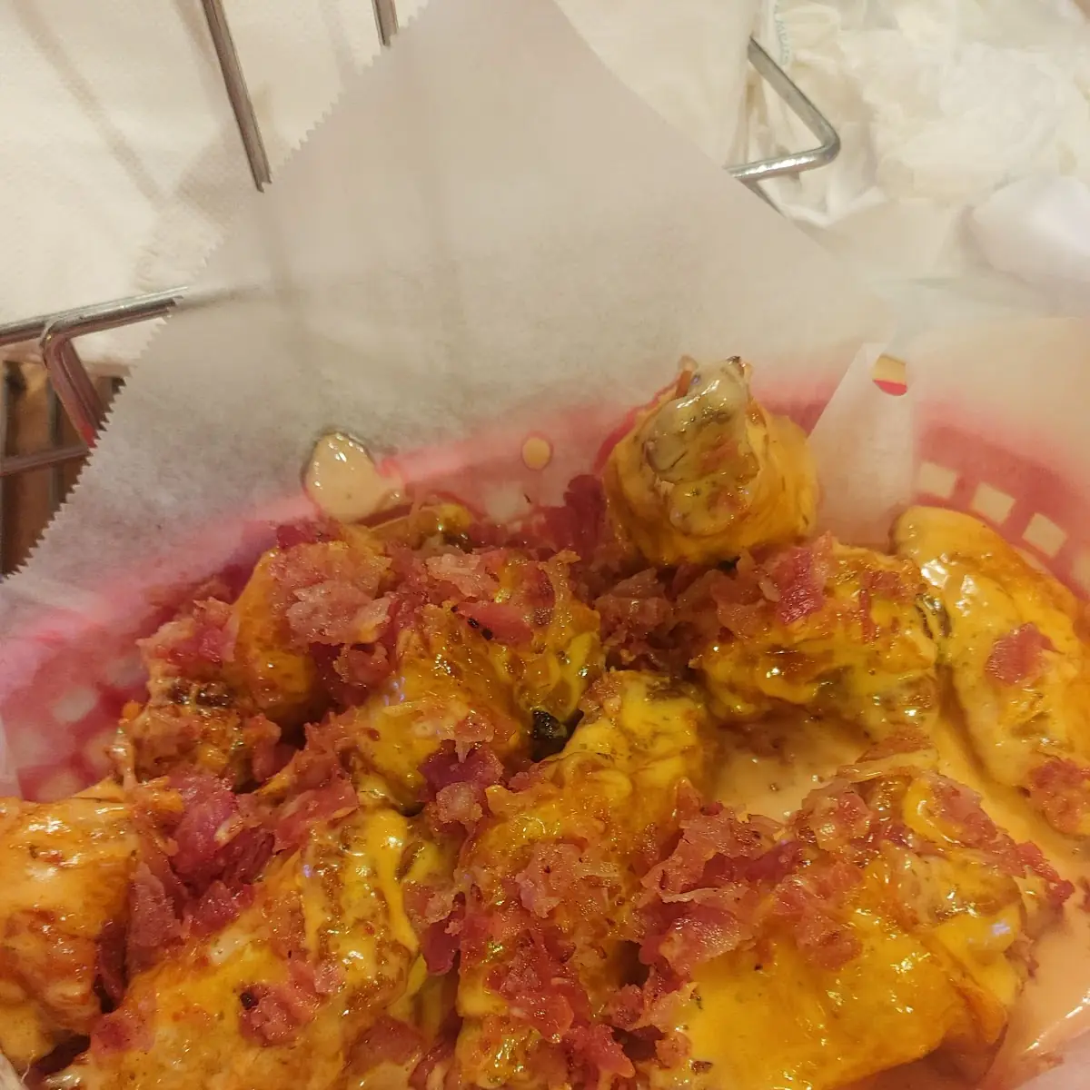 Hot Bacon Ranch Wings