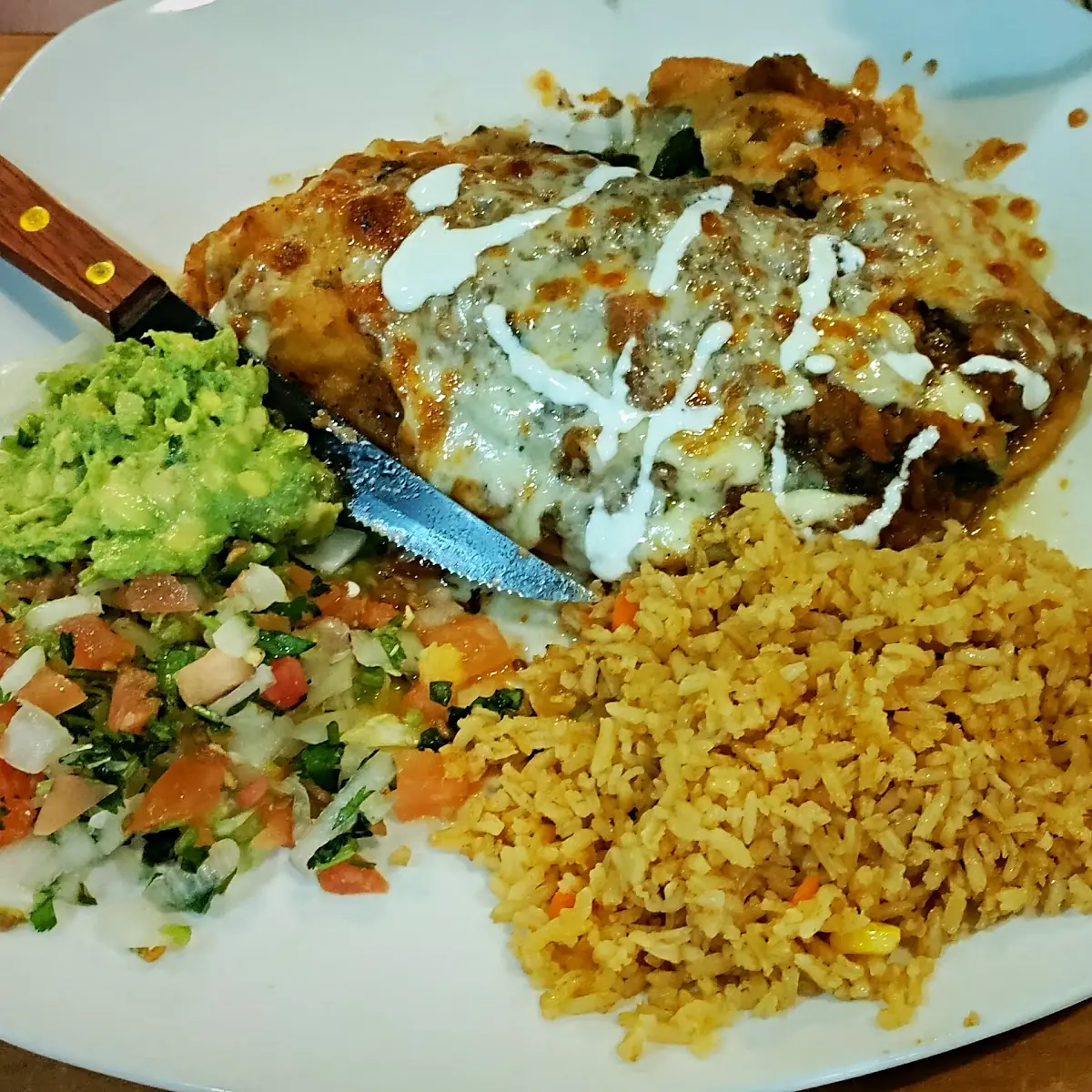 Chile Relleno with Ground Beef