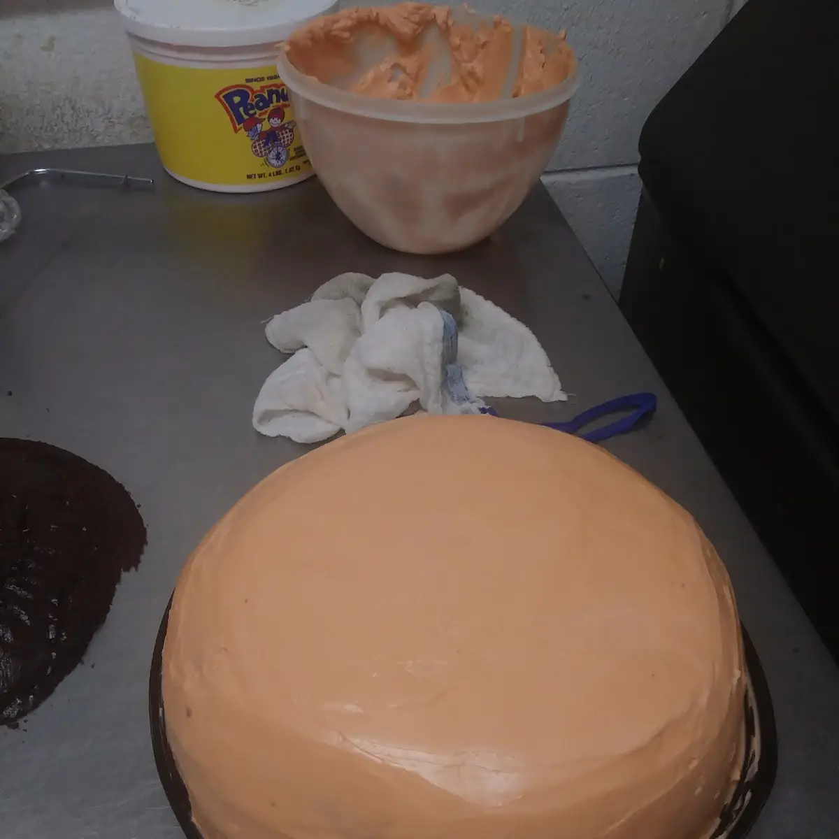 Thai Tea Cake in the Making