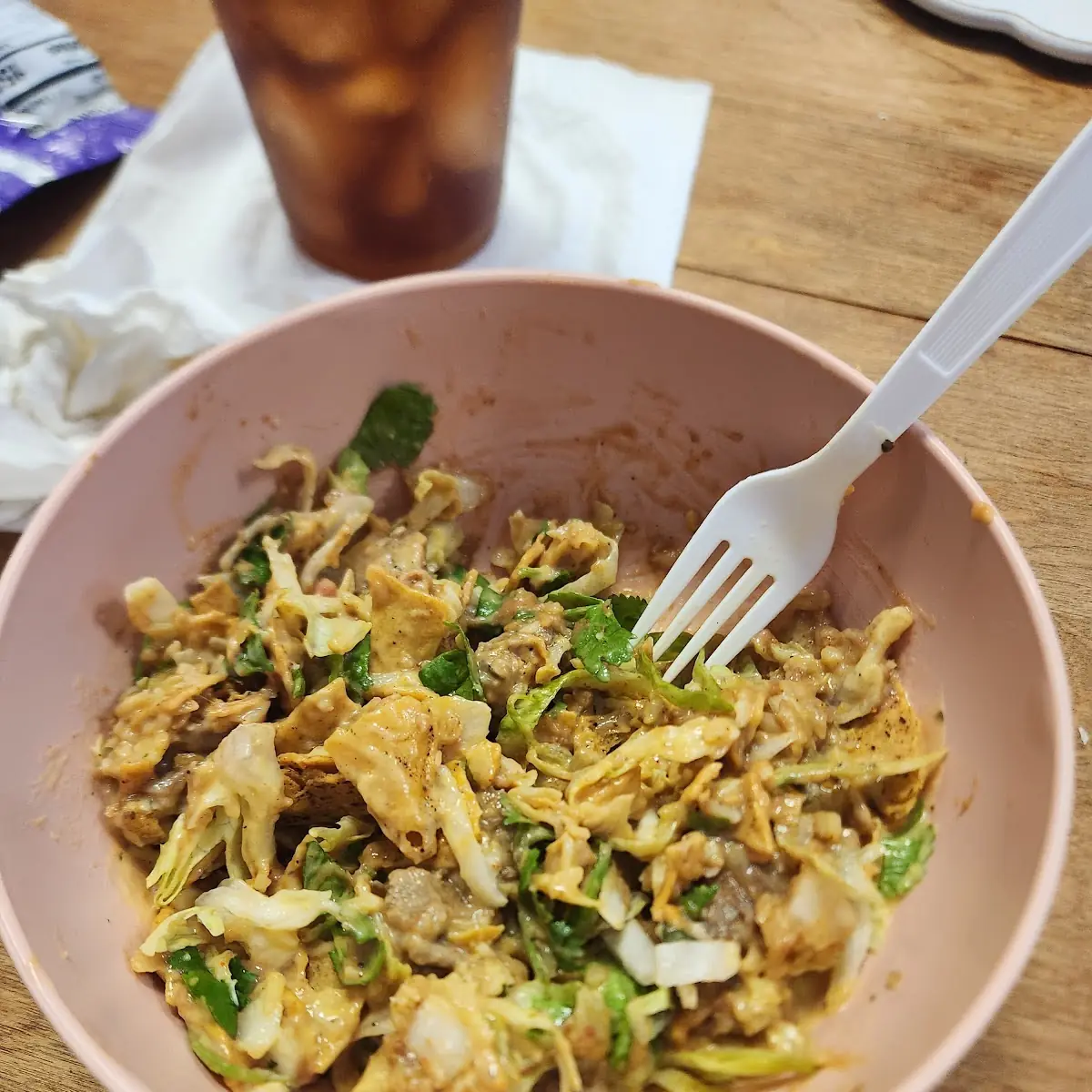 Brisket Taco Salad