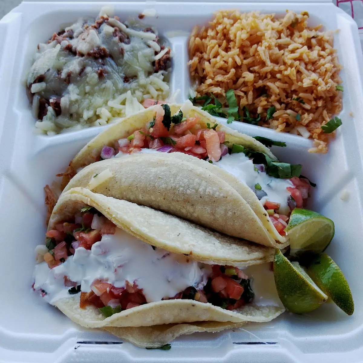 Two Chicken Taco Combo