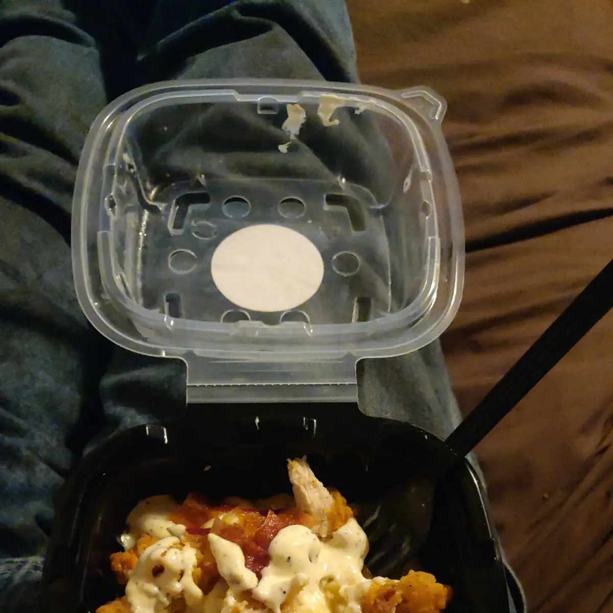 Crinkle Bacon Ranch Loaded Fries