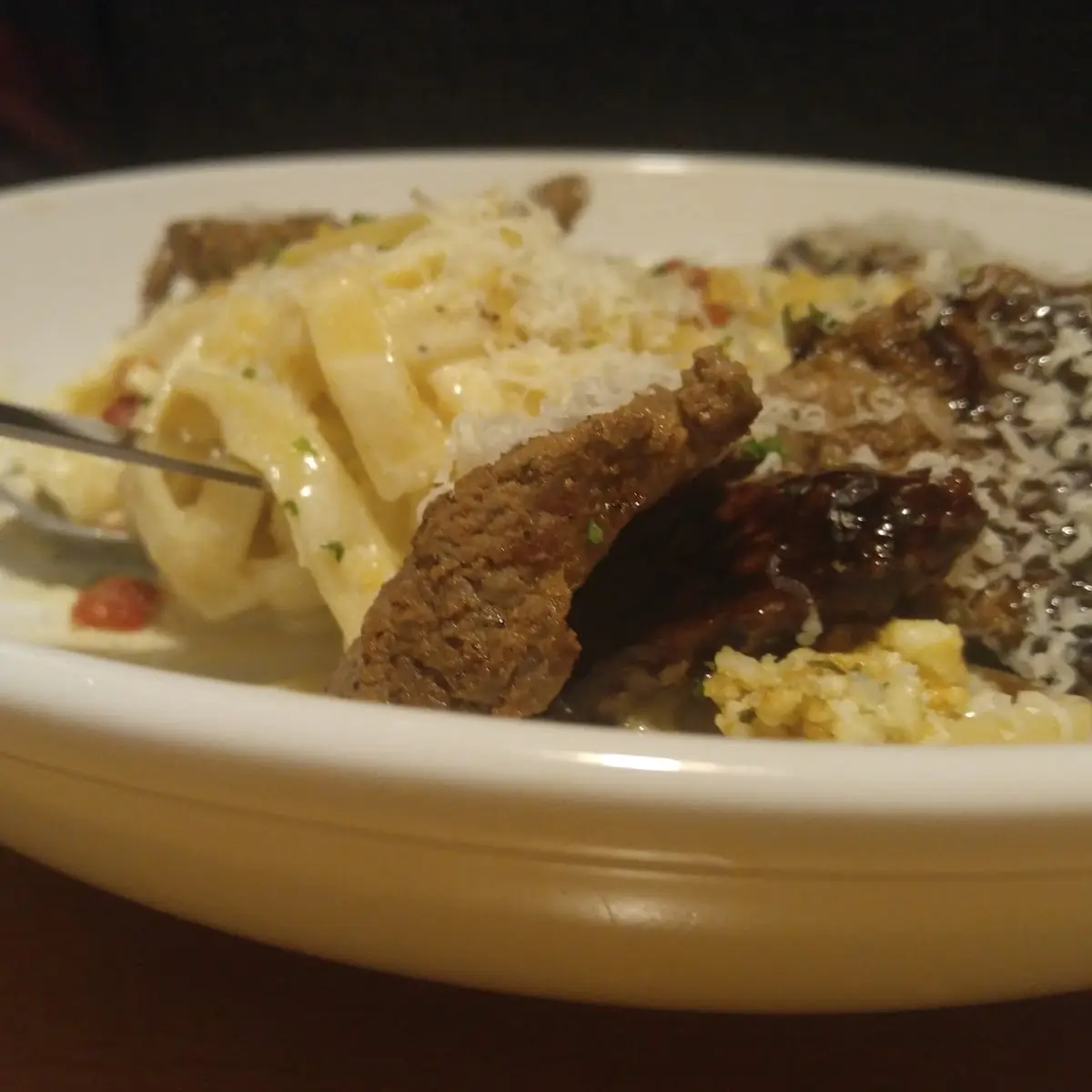 Steak Gorgonzola Alfredo