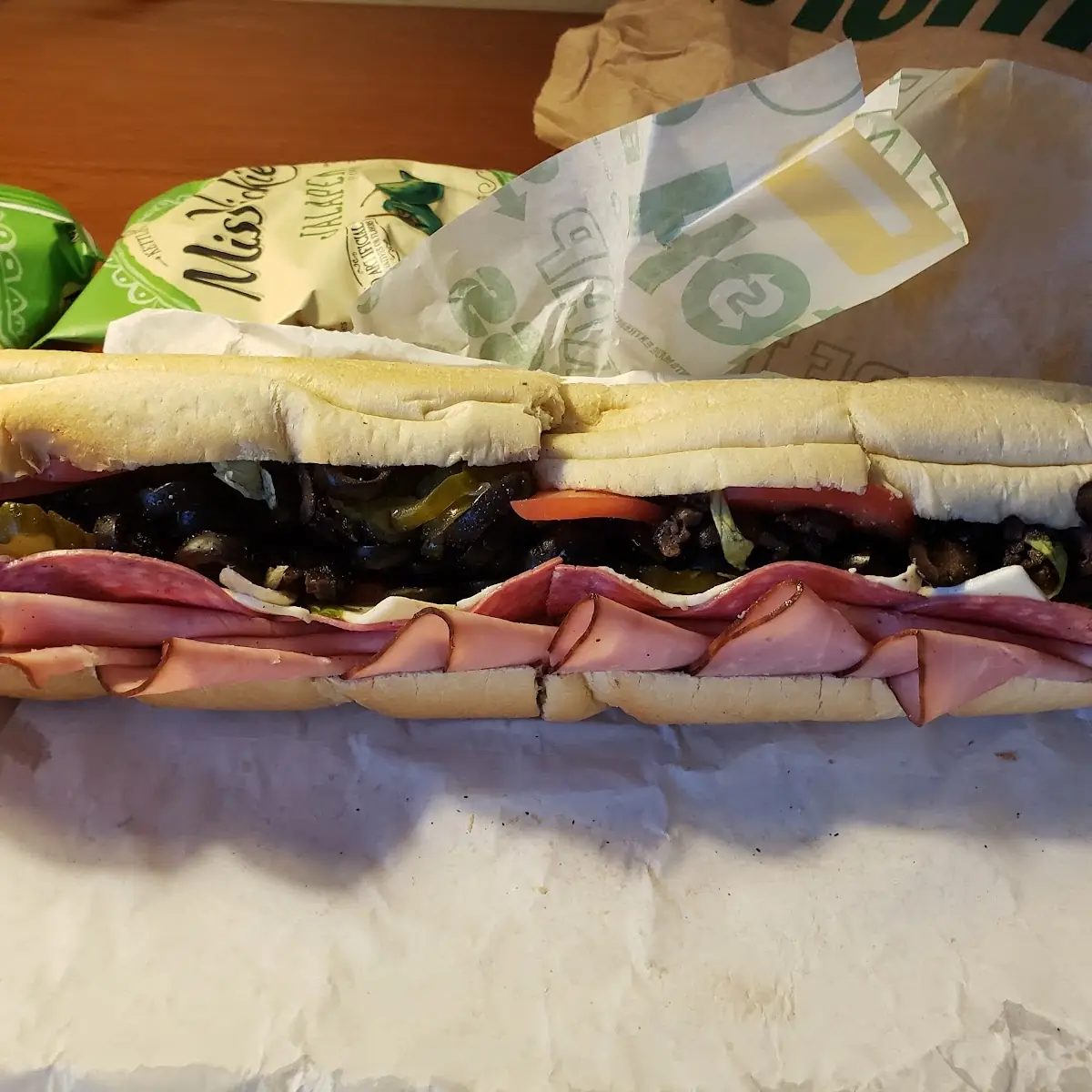 Ham and Cheese Sub