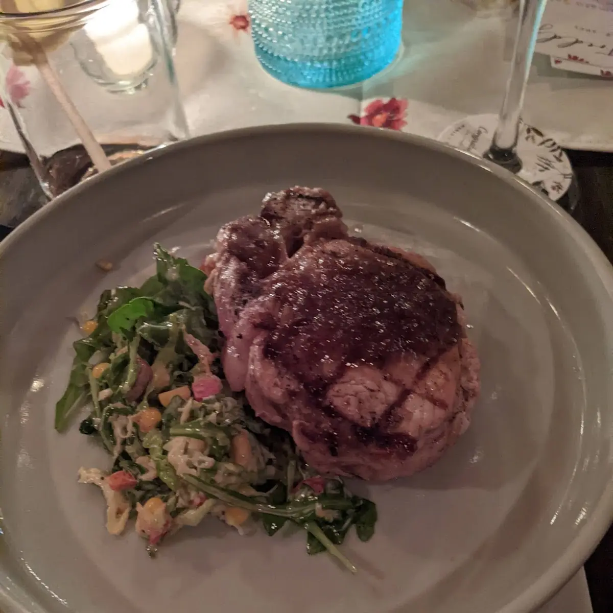 Grilled BBQ Pork Chop