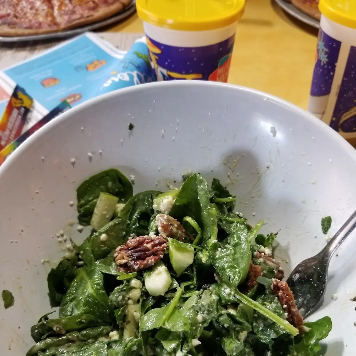 Enlightened Spinach Salad