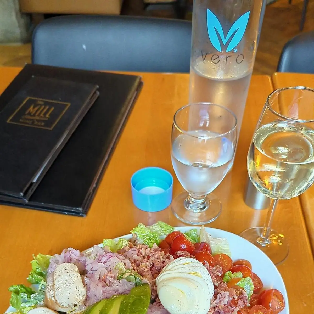 Cobb Salad, The Mill Steakhouse and Wine Bar