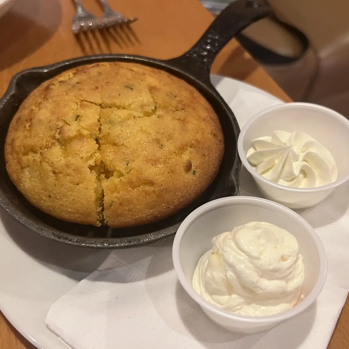 Cornbread, The Mill Steakhouse and Wine Bar