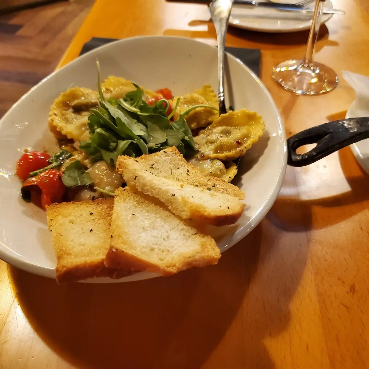 Ravioli, The Mill Steakhouse and Wine Bar