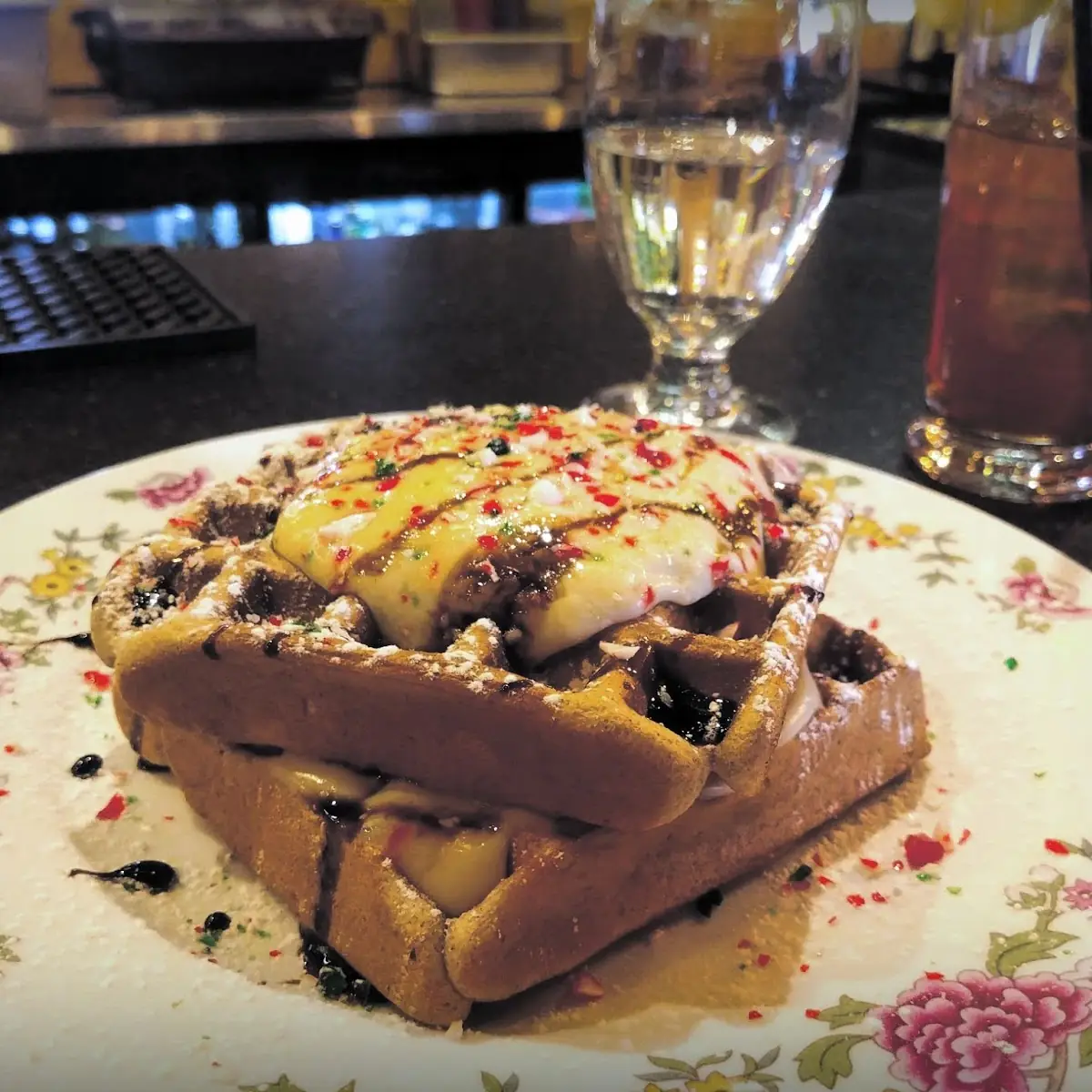 The Paper Maker's Waffles, The Mill Steakhouse and Wine Bar
