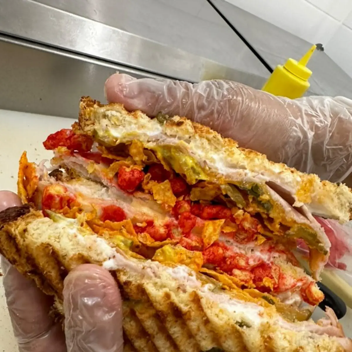 Pizza Melt - Yes It's a Pizza Sandwich