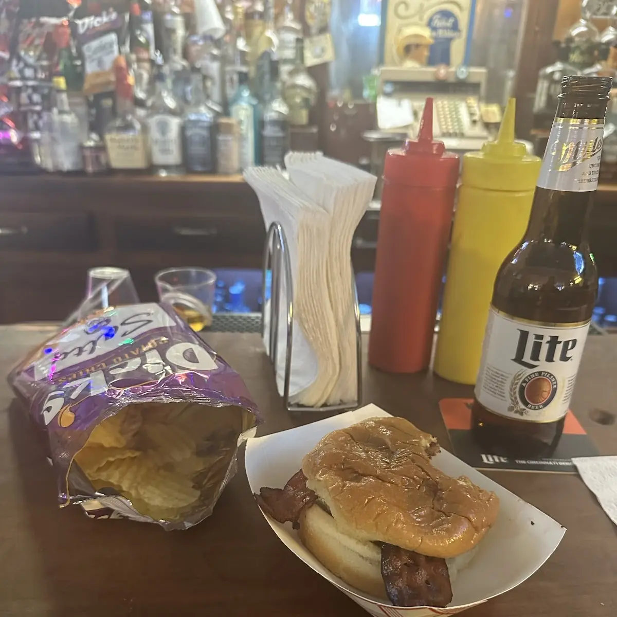 Bacon Cheeseburger Salted Dick’S Chips