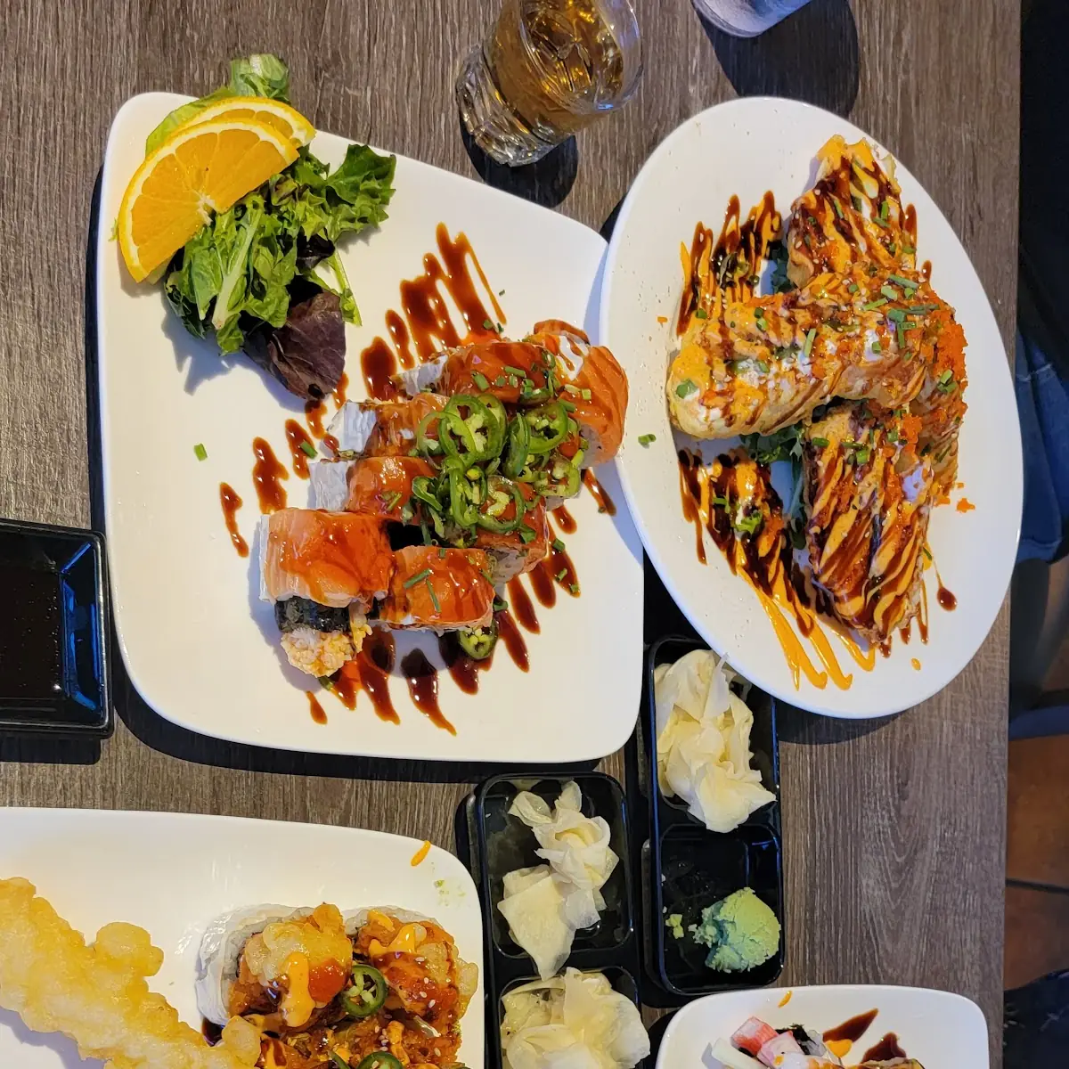 Tiger Heart Attack Hot Night Spicy Salmon Roll