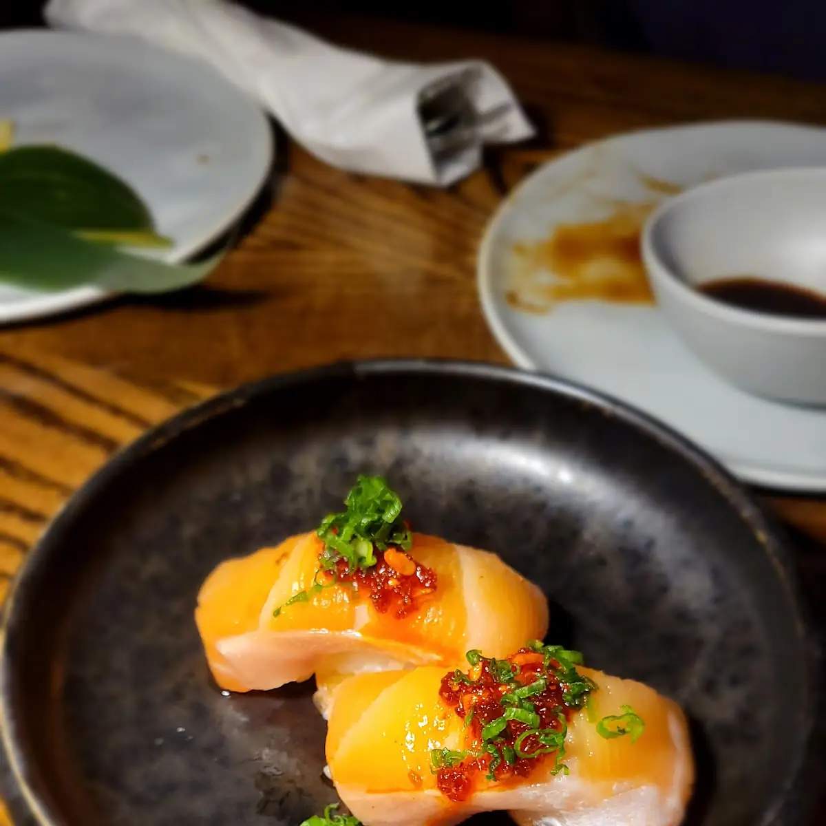 Sake Toro Salmon Belly Nigiri