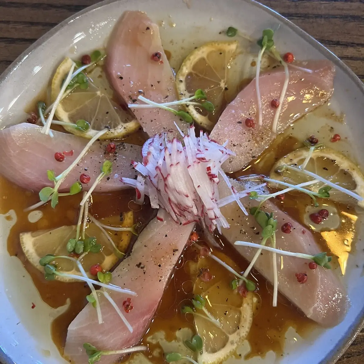 Yellowtail Sashimi