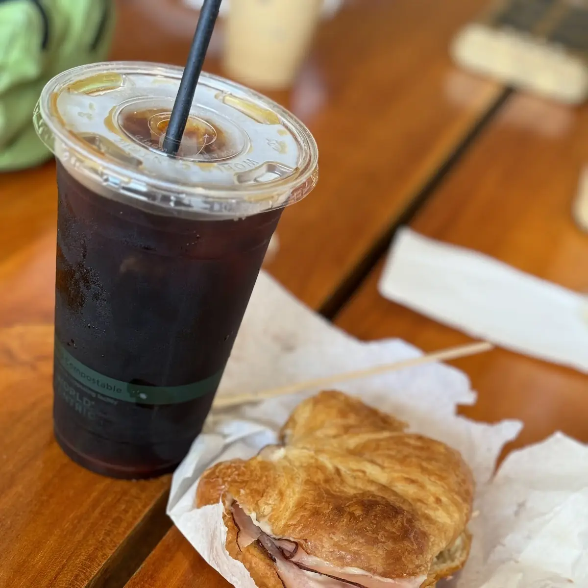 Ham and Cheese Croissant