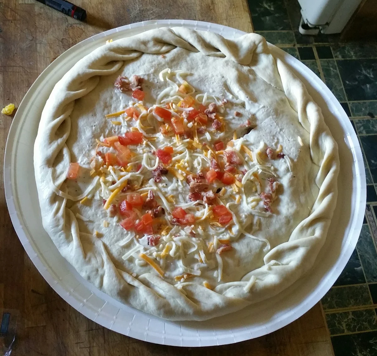 Stuffed Pizza