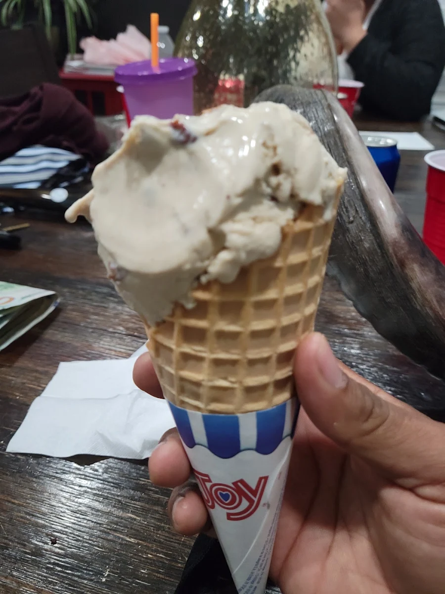 Pecan Ice Cream Cone