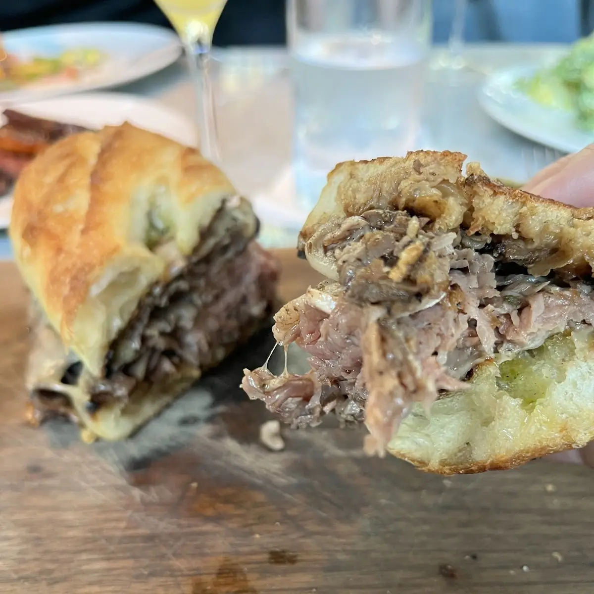 Shaved Ribeye Sandwich